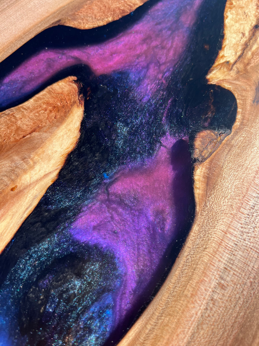 Resin River Charcuterie Board