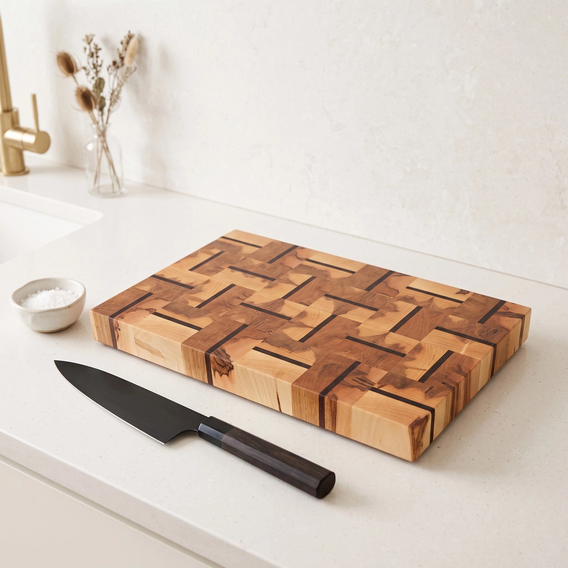 End Grain Cutting Board 11”x16.25”