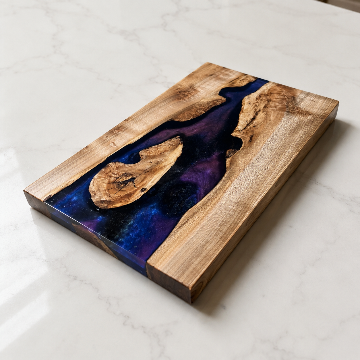 Resin River Charcuterie Board