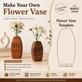 Tall Vase Template