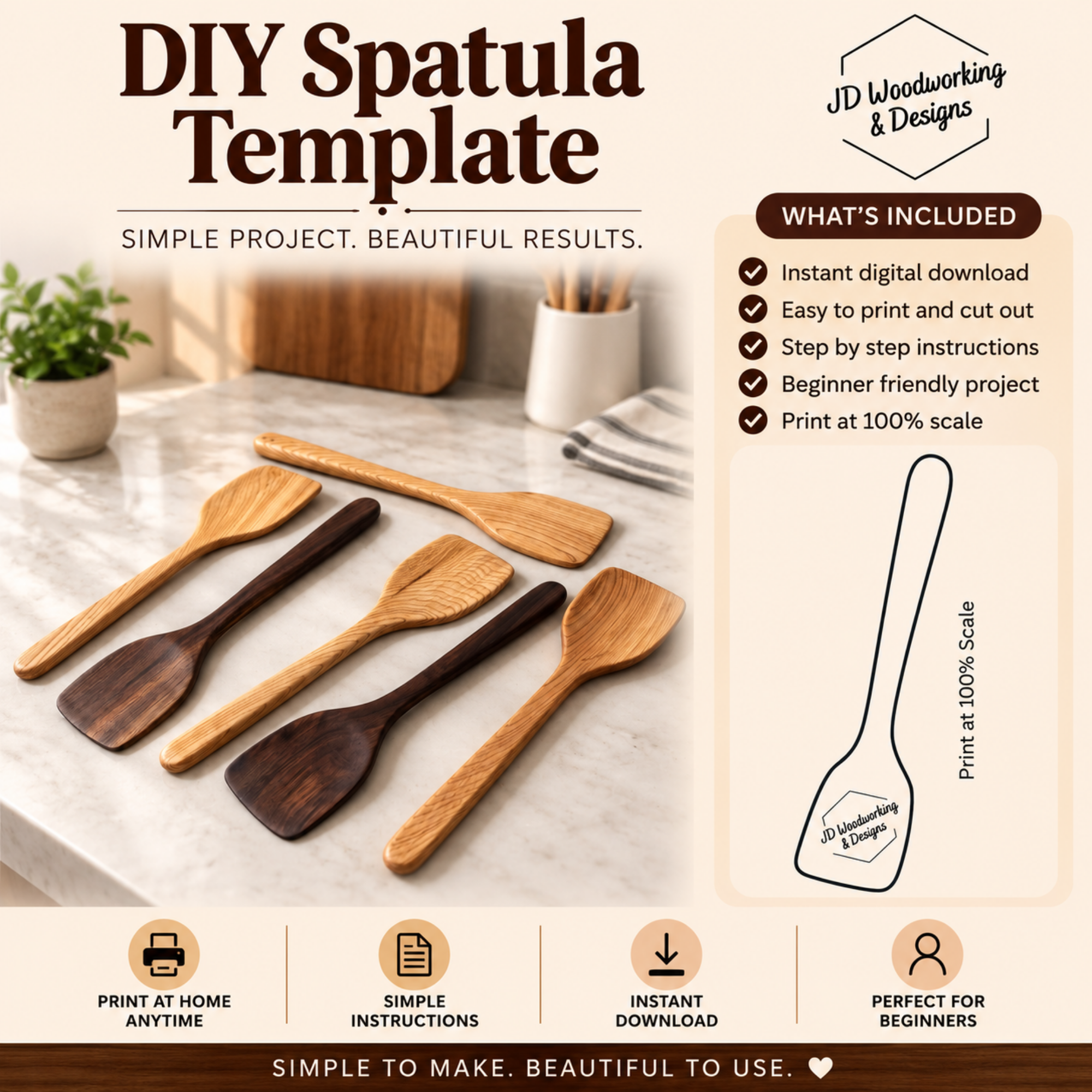 DIY Spatula Template