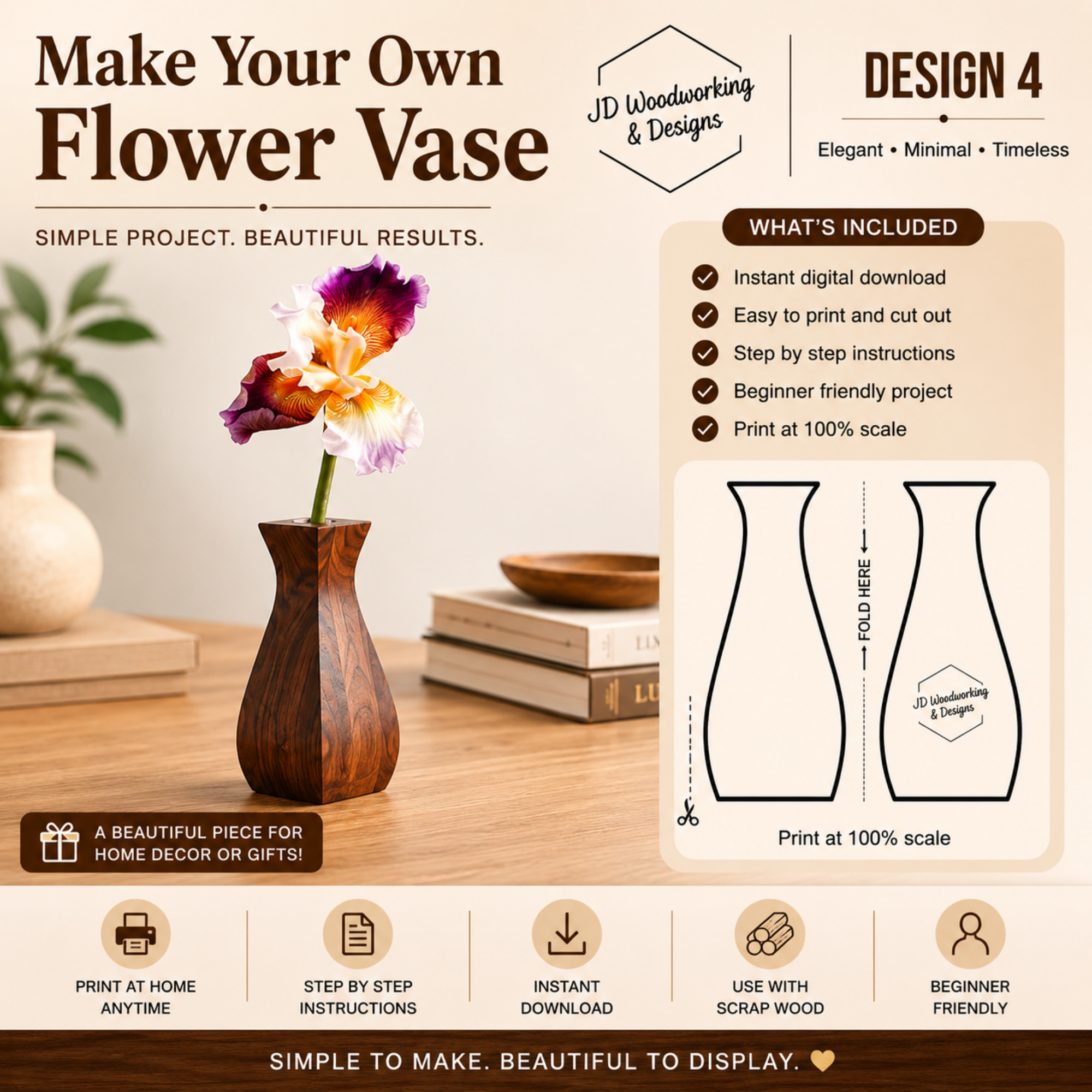 Vase Template 4